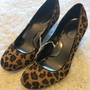 New Merona Leopard Print Heels